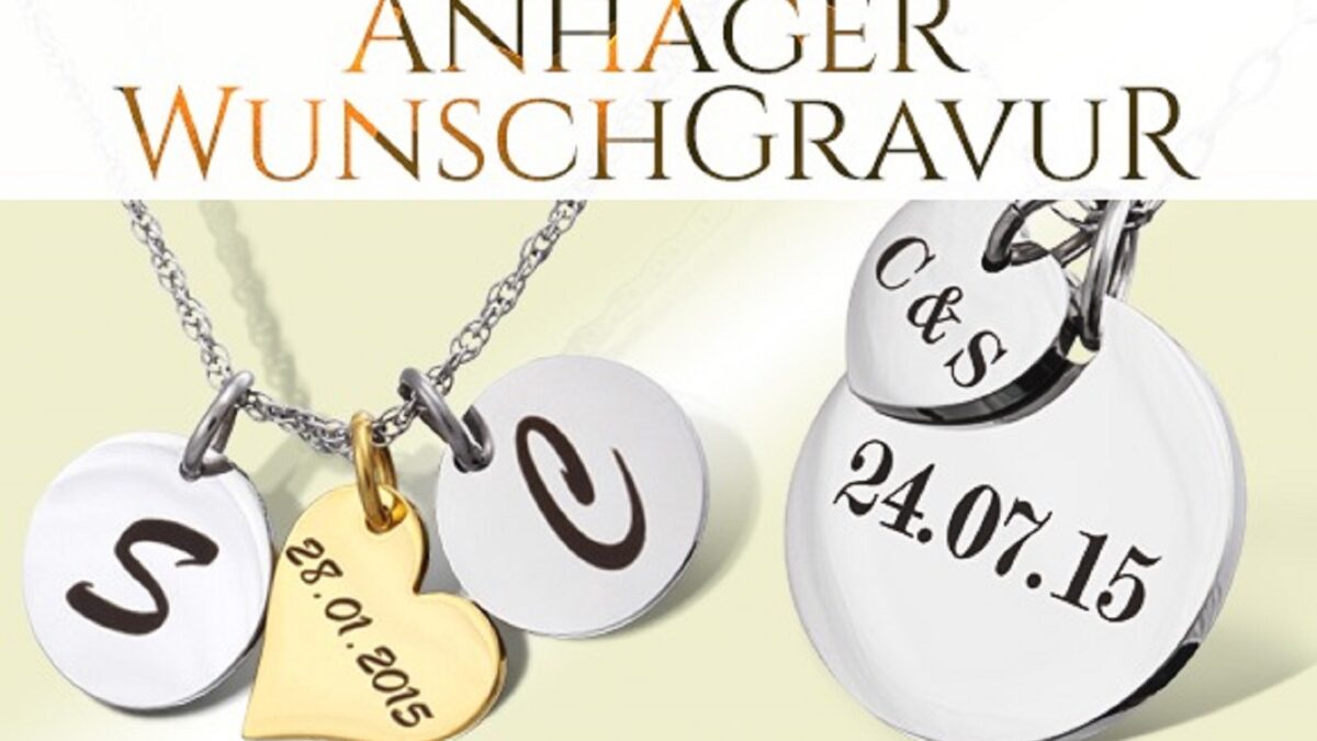 Gravur alle arten von Ring bis Glas Gravur