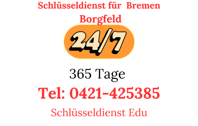 Schlüsseldienst für Bremen Borgfeld